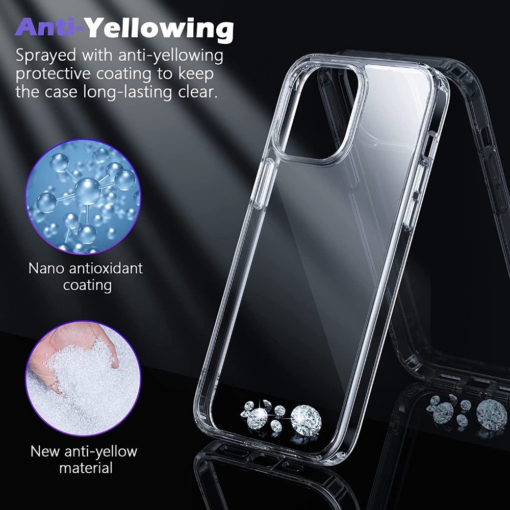 New Protective Clear Case for iPhone 14 Pro Max 6.7 Inch [5 in 1] Military Grade - Picture 4 of 9